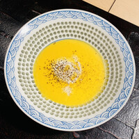 うなぎ時任 - バターナッツかぼちゃのスープ