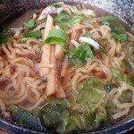 草庵 - 日替わりランチの鍋ラーメン
