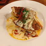 ビストロ カフェ デリ ポキナ369 - お魚のメイン　白身魚のポワレ