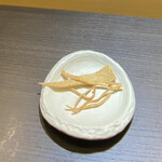 高志の恵み 玄 - 待っている間に揚げ蕎麦