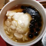 Taiwan ten cafe - ミニ花生豆花セット