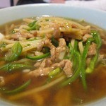 龍門 - ピーマン肉そば