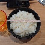 Kaiten Ren Yakiniku Ittou - ご飯大275円　お茶碗の直径13.5cm