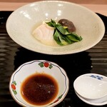 馬車道 大かわ - クエと京豆腐