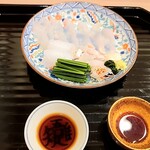 馬車道 大かわ - トラフグとアオリイカ