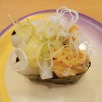 すし江戸 - イカ納豆