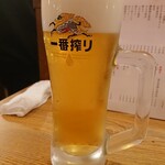 大衆横山 - ドリンク写真:生ビール