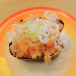 すし江戸 - ネギトロサーモン