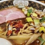 ラーメン凪 - 鰯唐華タレ1だけど辛かった