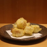 こころや - 下仁田葱の天ぷら