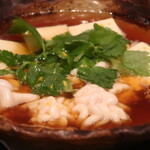 こころや - 白子豆腐アップ