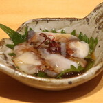 こころや - お通しのなまこ酢