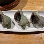 酒菜亭 喜八 - つぶ焼きです。