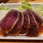 酒菜亭 喜八 - 鹿肉です。