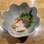 酒菜亭 喜八 - 蟹味噌です。
