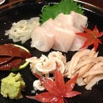 ひろ家 - アラ刺しの盛り合わせ♪