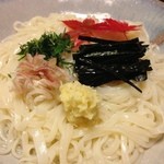 ひろ家 - 最後に絶品稲庭うどん♪
