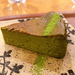 Nihonchakissachaen - 抹茶のベイクドチーズケーキ