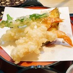 サガミ - しょぼい天ぷら付きですw