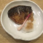春のお店 - 鯖塩焼