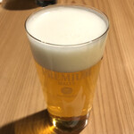 博多もつ鍋 たじまや - 生ビールはプレモルです。
