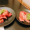 焼肉 いしび - 料理写真:左が大盛り右が麺とのセット^ - ^