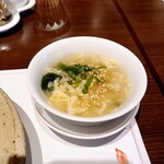 Miyanomori Rengedou - モロヘイヤと卵のスープ