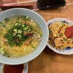 南海飯店 - ネギラーメンセット