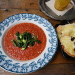 ペディビュス ジャンビュス - 冷たいトマトのスープ