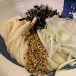 うどん 慎 - 麻辣油つけうどん980円