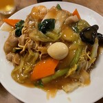 南海飯店 - かたい焼ソバ