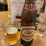 南海飯店 - ビール（大瓶）キリン