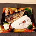 魚勝 - 鯖塩焼き弁当 430円