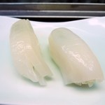 一鮨 - すみいか　白いか　左から