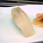 一鮨 - ひらめ　お代り