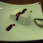 トラットリア フィオリトゥーラ - 201212　Fioritura　日替りパスタ（1000円）　本日のデザート（パンナコッタ）