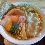 自家製中華そば すずらん - ワンタン