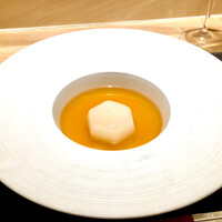 銀座 大石 - 旨さ凝縮　鼈スープ　優しい美味しさの蕪