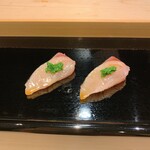 Togoshiginza Sushi Bando - 鰆の燻製