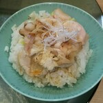 中華そば 深緑 - もろみポーク炙り焼き丼(480円)