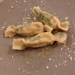 フォカッチャディレッコ500 - インカのめざめ、黒トリュフ、カルピスバターのニョッキ