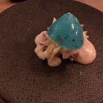 フォカッチャディレッコ500 - 富山産ぶりの蕪、キャビア、柚子のソース仕立て