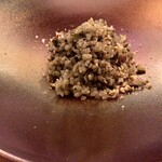 フォカッチャディレッコ500 - 発芽玄米、バジル、ピスタチオのリゾット