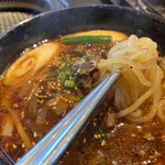 焼肉冷麺やまなか家 - 麺はこんな感じ！