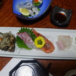 一の俣温泉グランドホテル - 新鮮なお造り