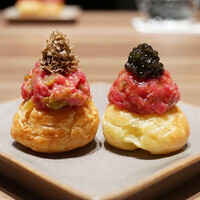 焼肉うしごろ 銀座店 - ☆【焼肉うしごろ 銀座店】さん…和牛タルタルのグジェール(≧▽≦)/～♡☆