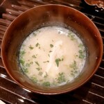 蓬左茶寮 - 湯葉汁