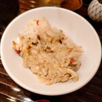 蓬左茶寮 - 蟹ご飯