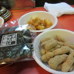 初訪時のおつまみ