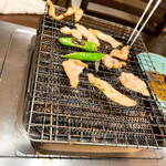 むつの家 - 武豊が感動したという焼きフグ